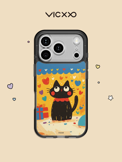 VICXXO Heart Black Cat TTIBU