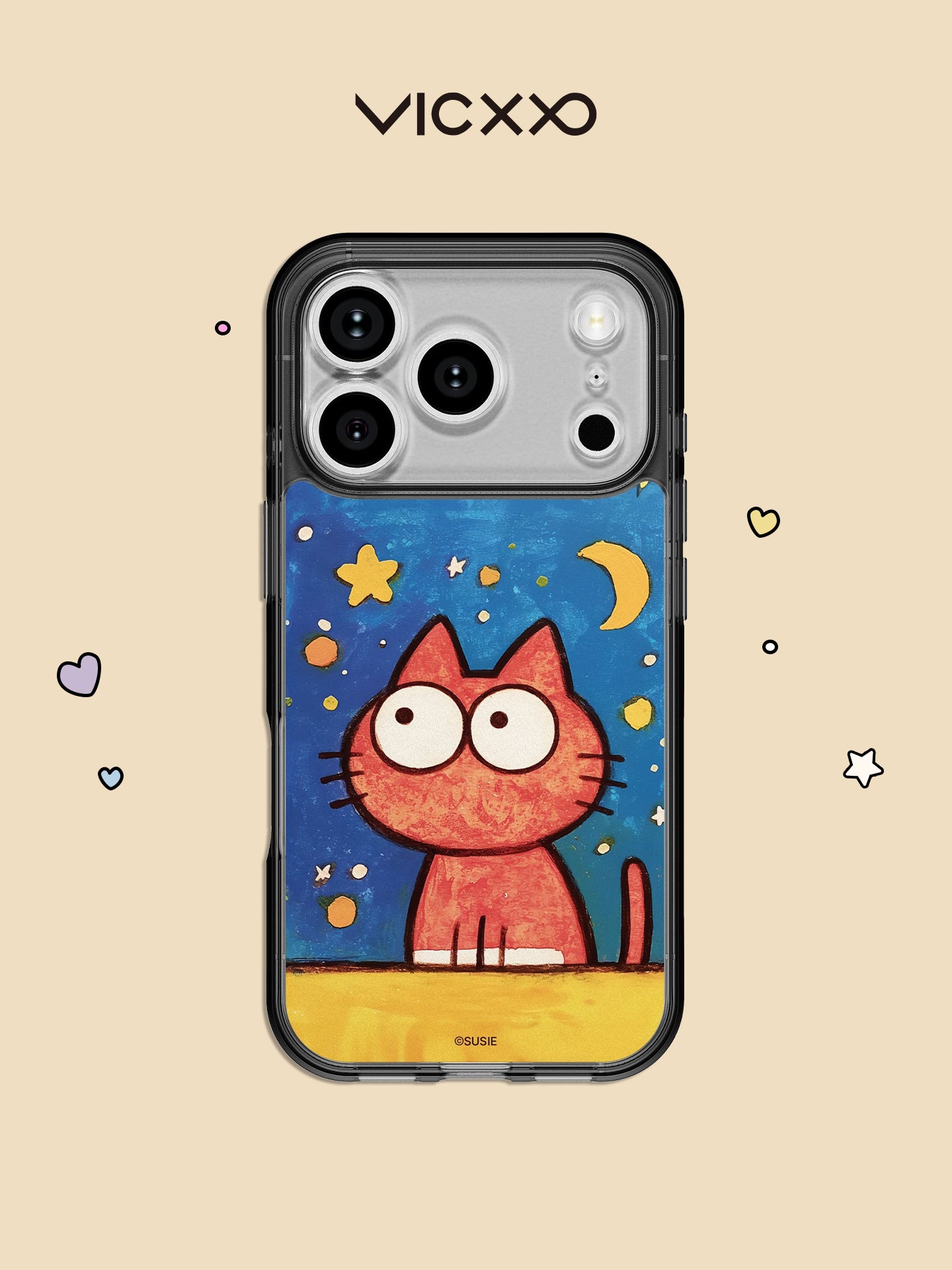 VICXXO Starry Orange Cat TTIBU