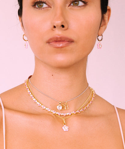 HEART TO HEART TENNIS NECKLACE