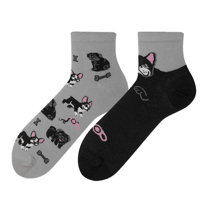 Tiny Little Dogs Quarter Socks