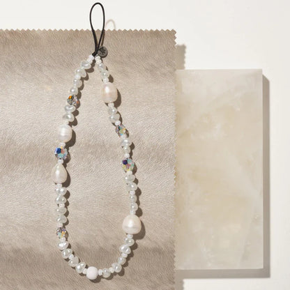 Venus Pearl Trap Wristlet Phone Strap