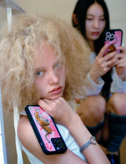 Lifestyle Image 05 Tiger Blossom iPhone Case