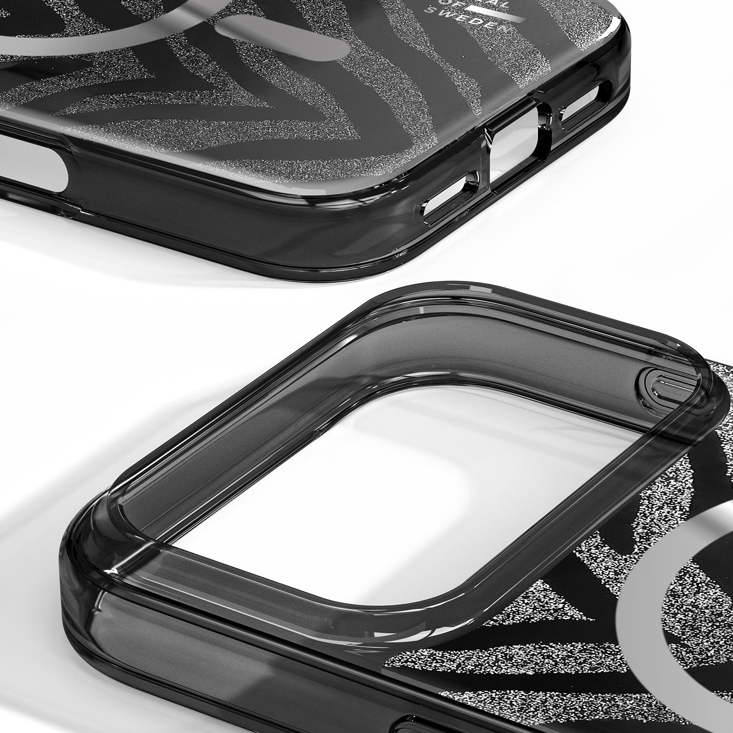 Clear Zebra iPhone Case Magsafe