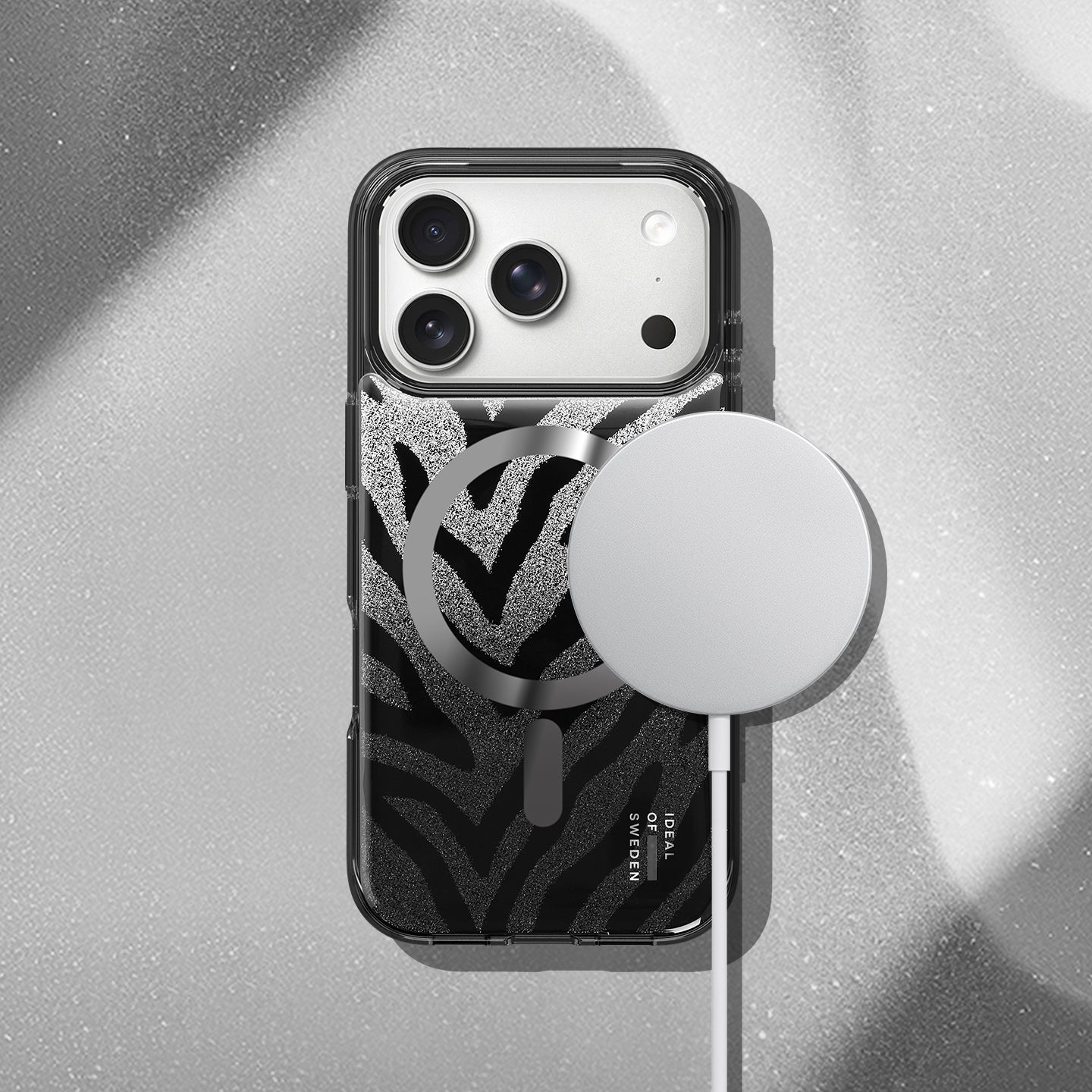 Clear Zebra iPhone Case Magsafe