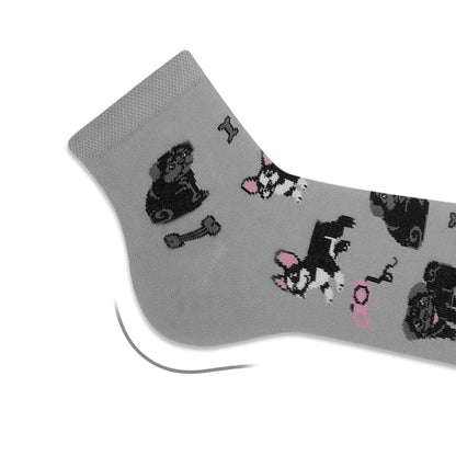 Tiny Little Dogs Quarter Socks