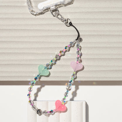Lumi Love Club Drip Wristlet Phone Strap