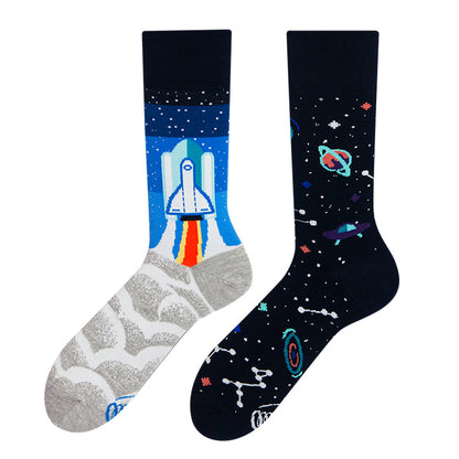 Space Trip Socks