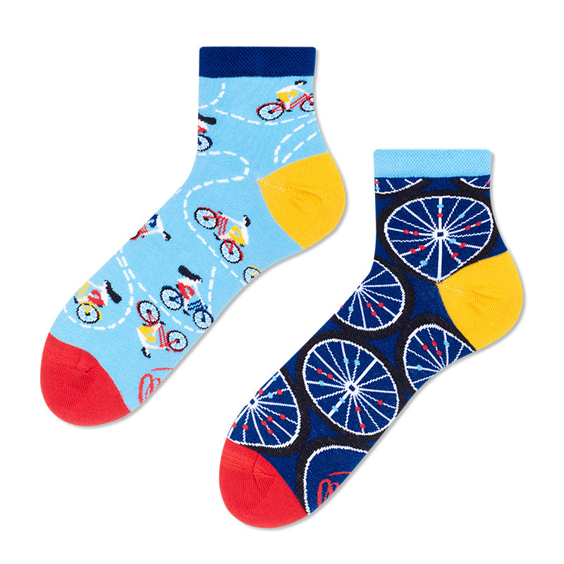 The Bicycles Quarter Socks