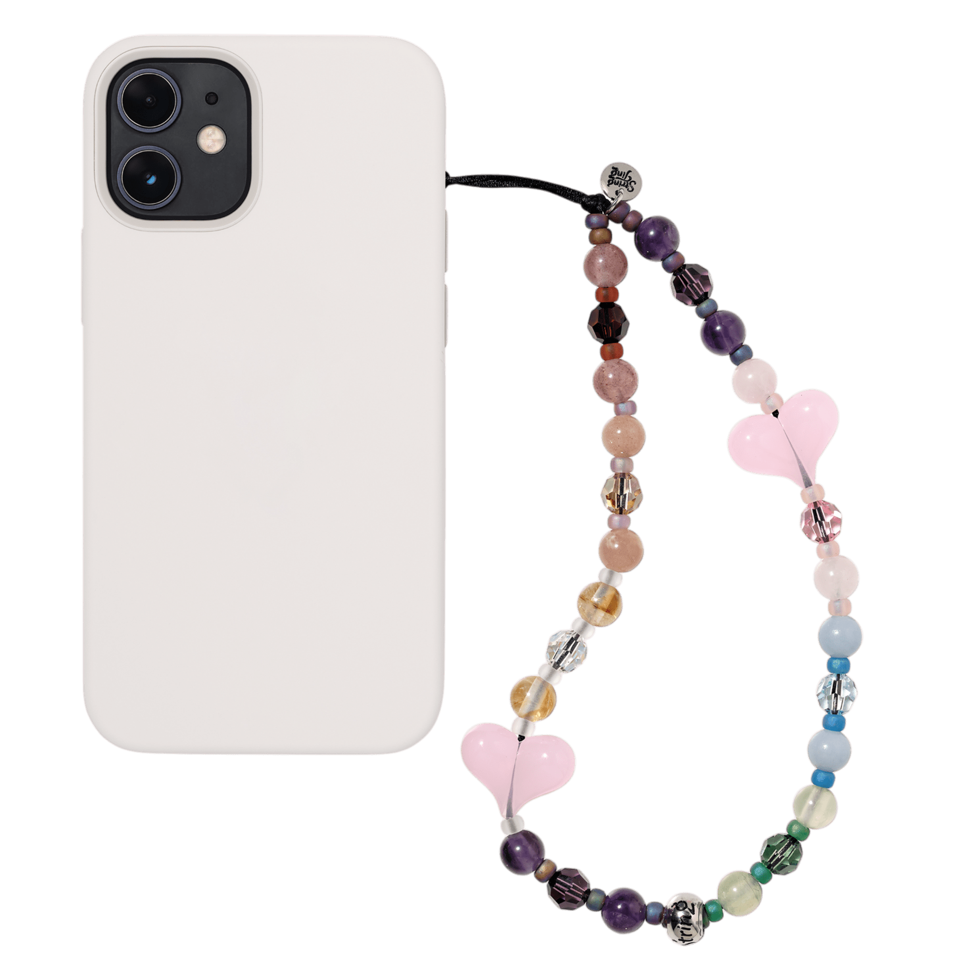 Love Cascade Wristlet Phone Strap