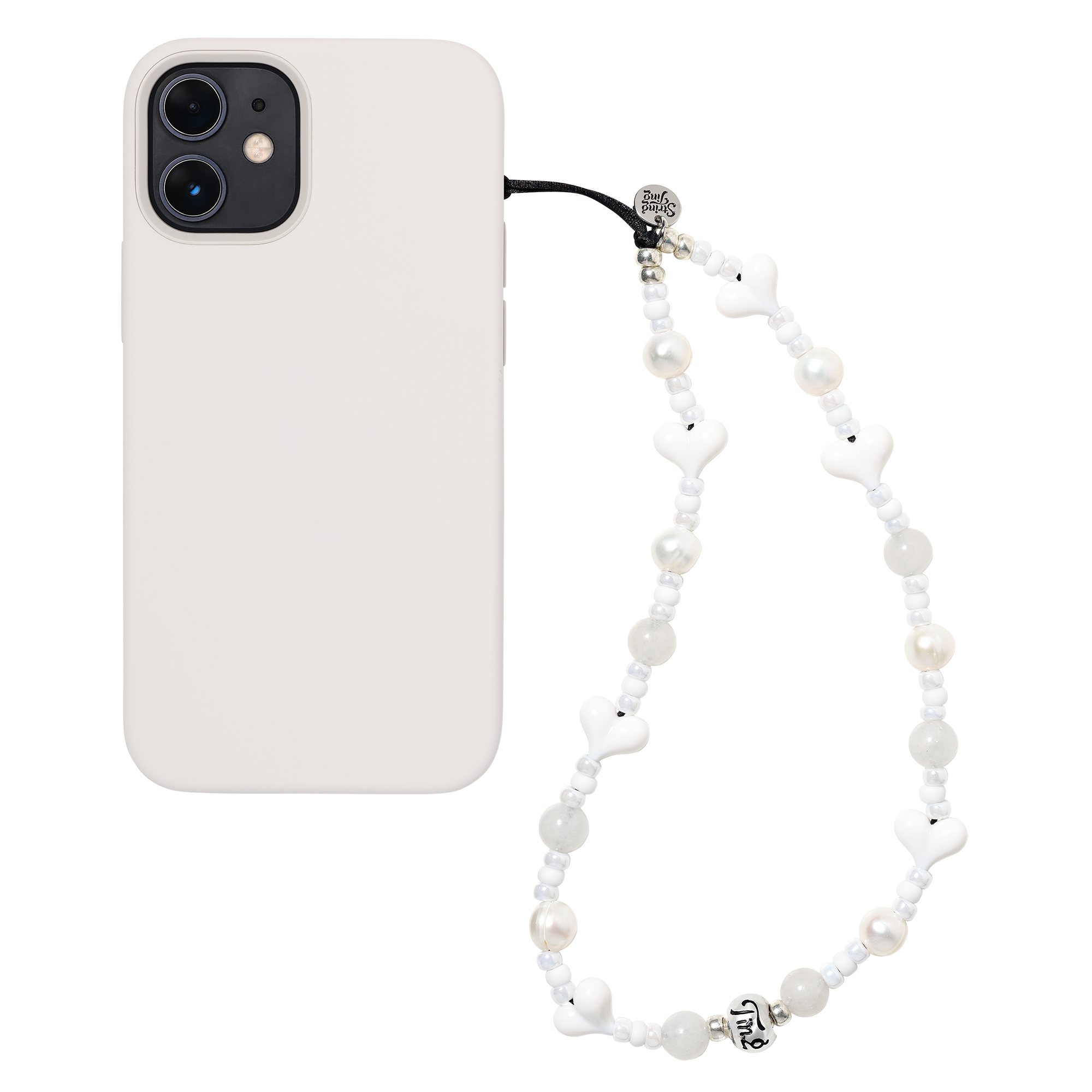 Sugar Pearl Wristlet Phone Strap