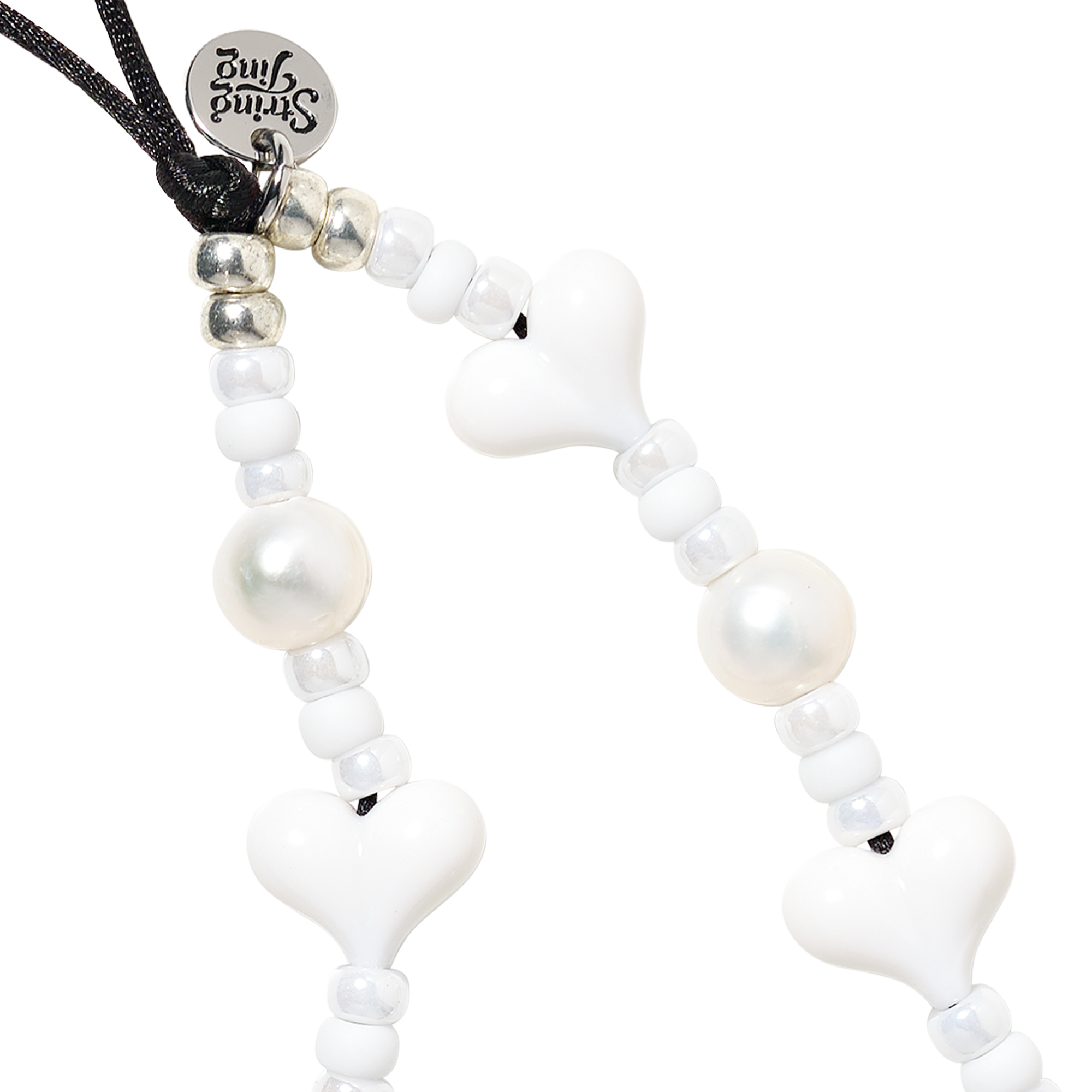 Sugar Pearl Wristlet Phone Strap