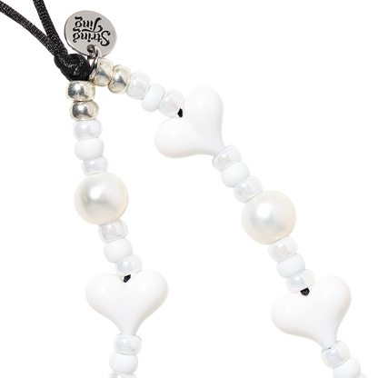 Sugar Pearl Wristlet Phone Strap
