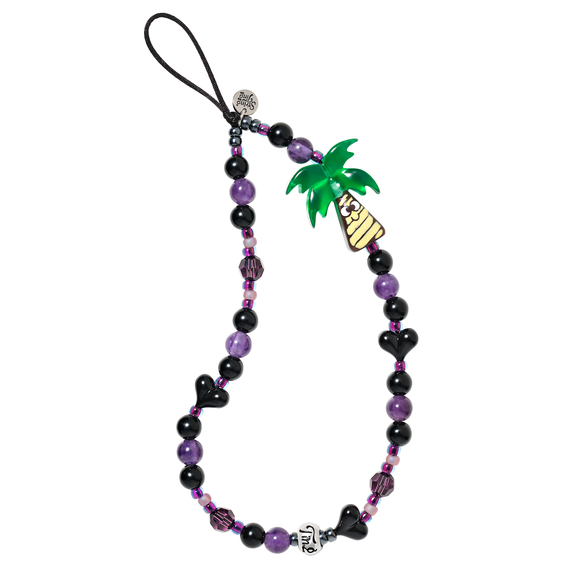 Sunset Palm Wristlet Phone Strap