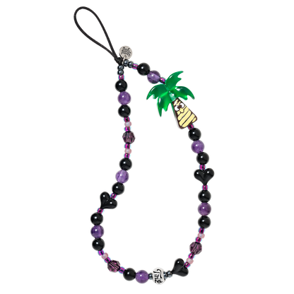 Sunset Palm Wristlet Phone Strap