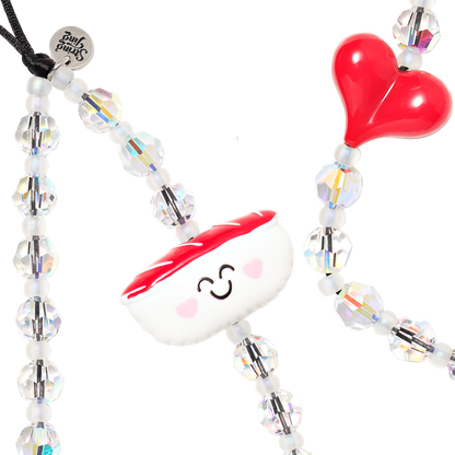 Sushi on Ice Wristlet Phone Strap