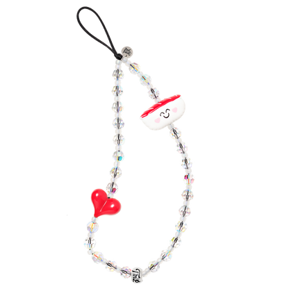 Sushi on Ice Wristlet Phone Strap