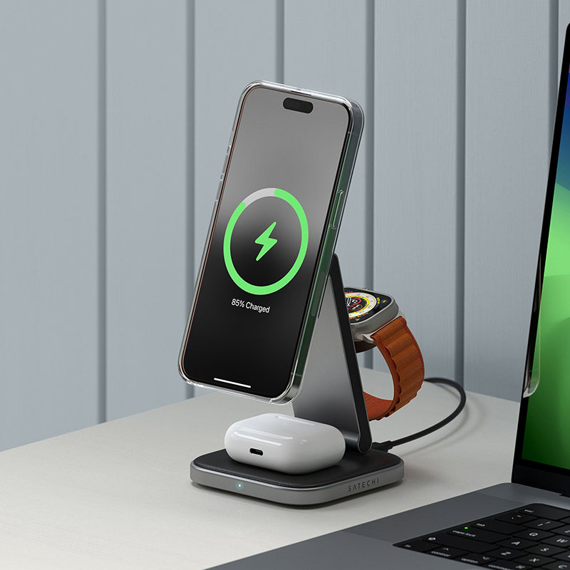 Foldable Qi2 Wireless Charging Stand