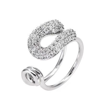 BONBONWHIMS x DAN & ALIX SAFETY PIN CHARM RING
