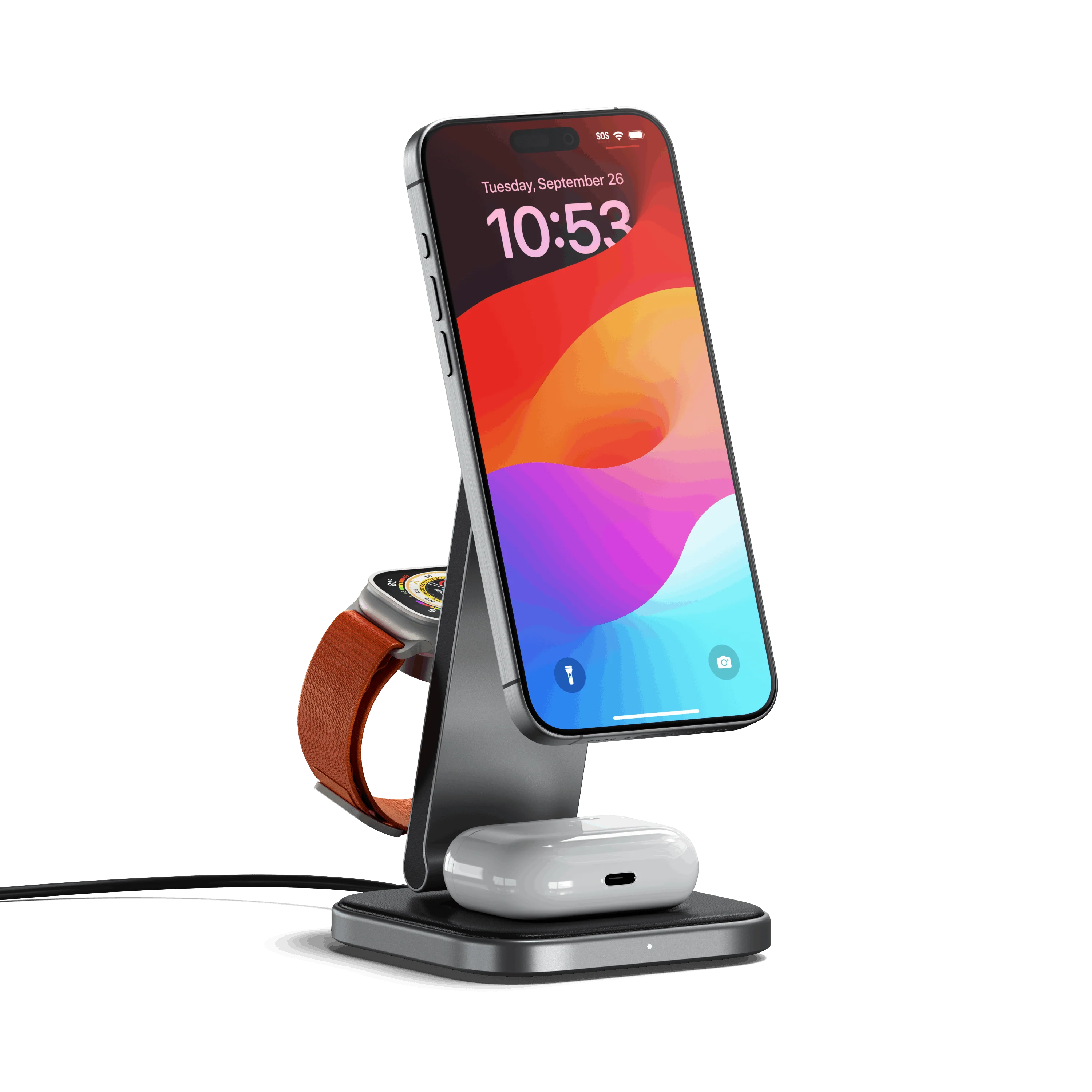 Foldable Qi2 Wireless Charging Stand