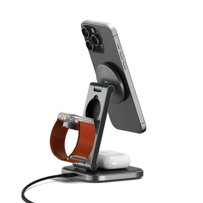 Foldable Qi2 Wireless Charging Stand