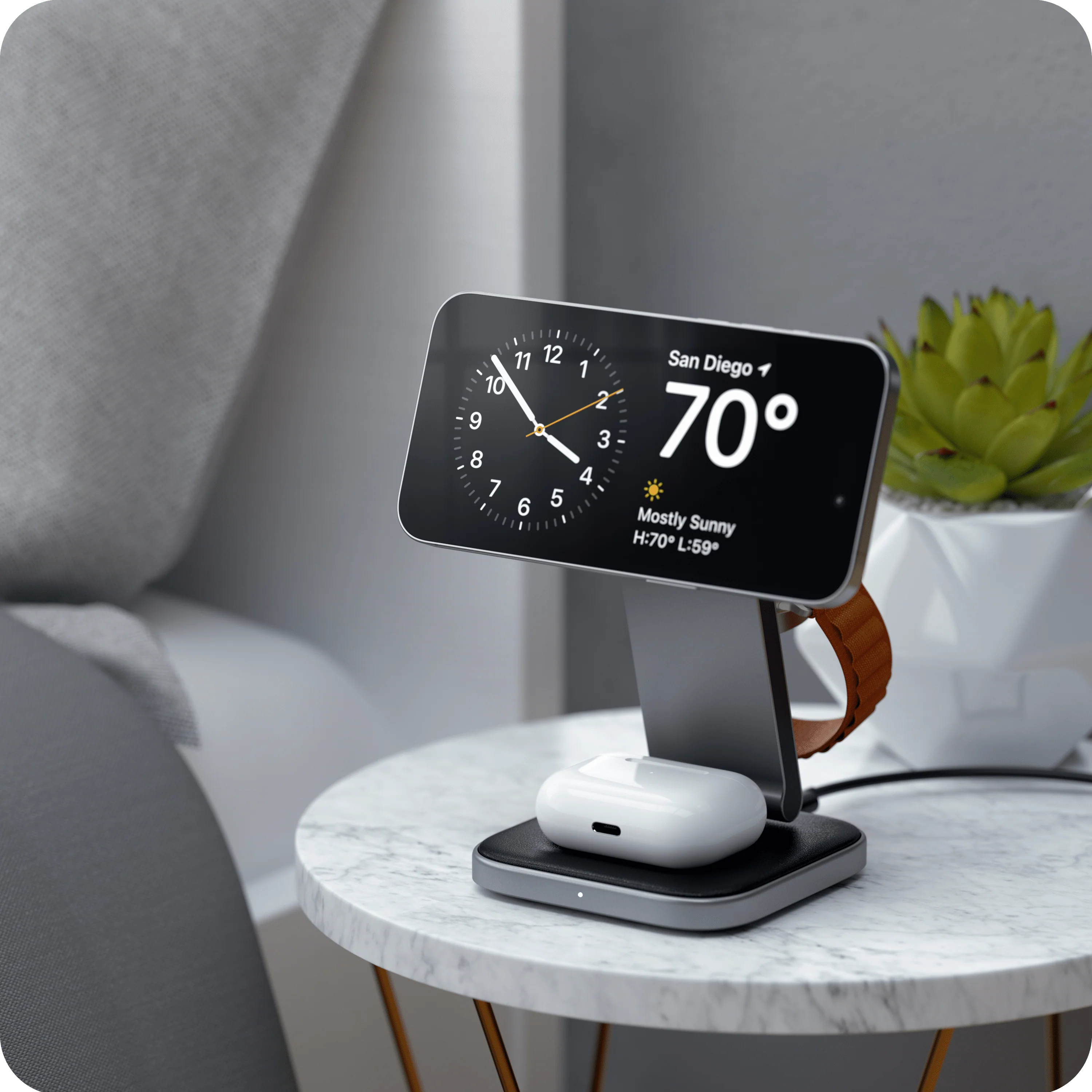Foldable Qi2 Wireless Charging Stand