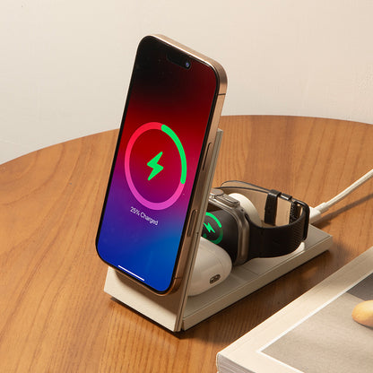 Rise 3-in-1 Magnetic Wireless Charger