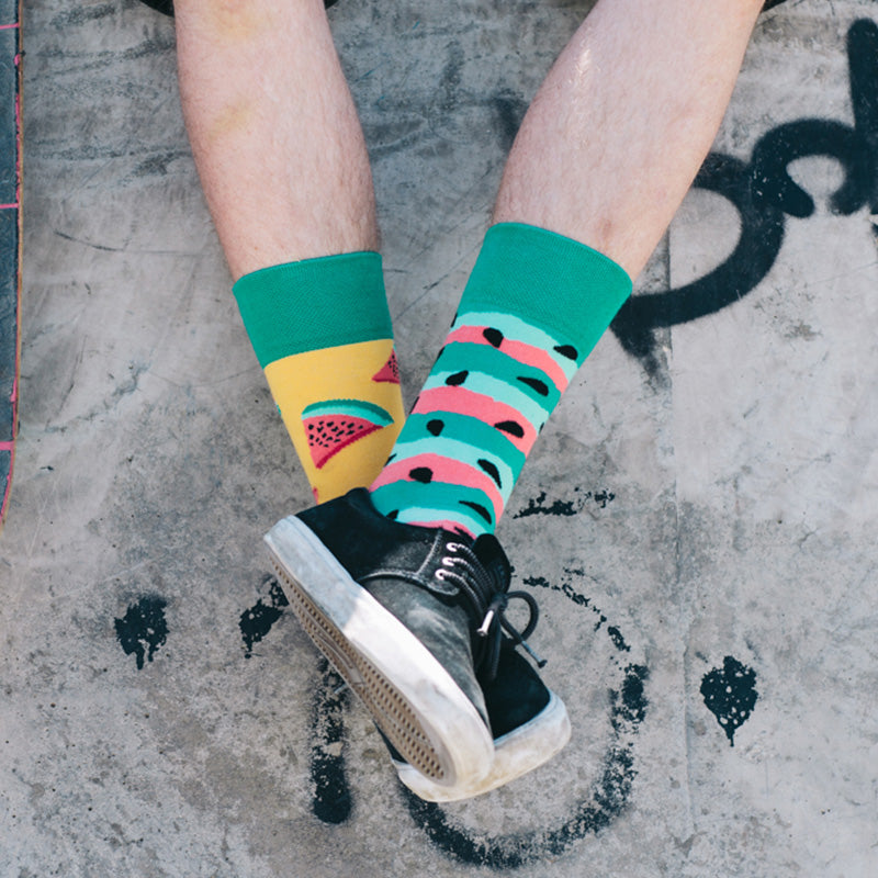 Watermelon Splash Socks