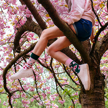 Cherry Blossom Socks