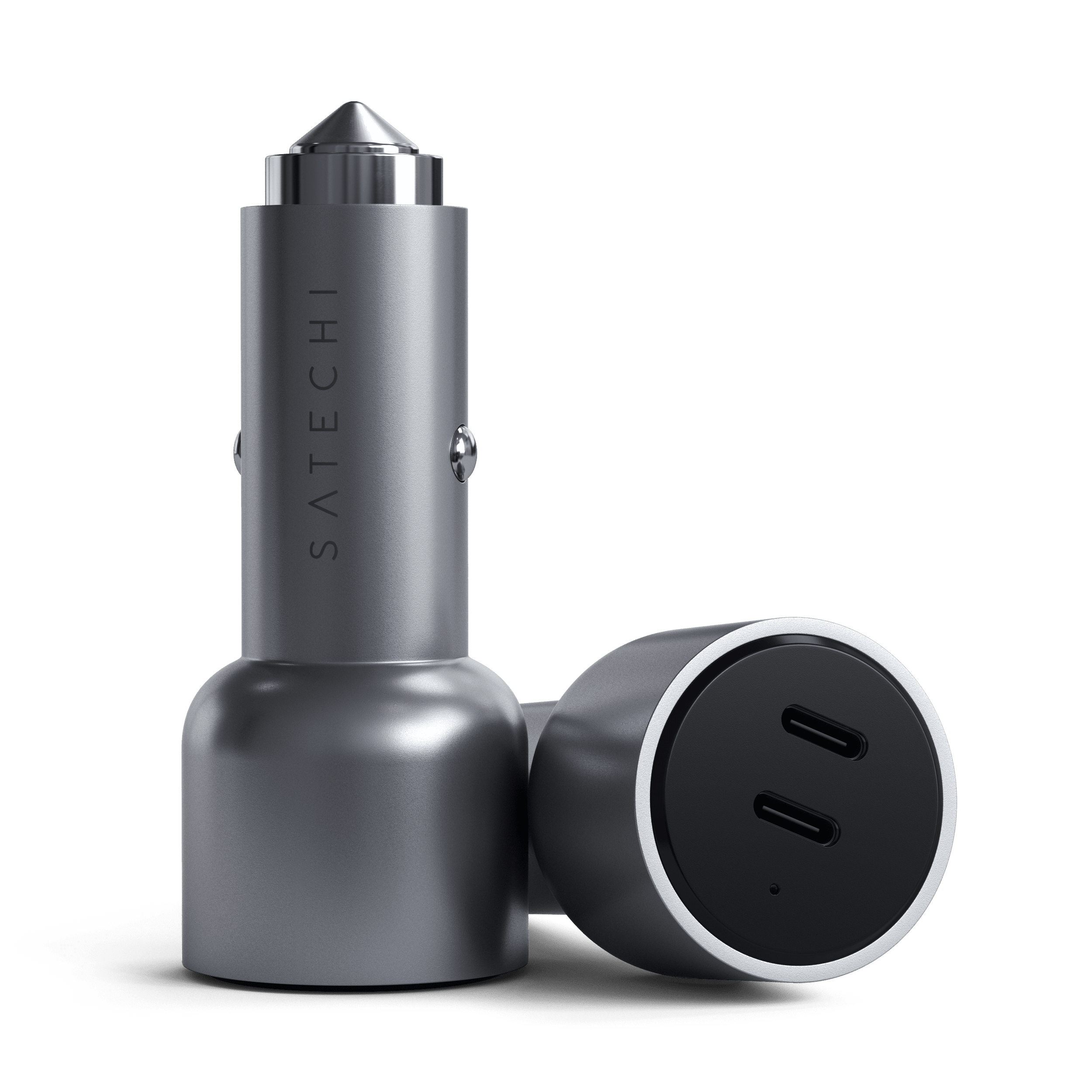 40W Dual USB-C PD Car Charger