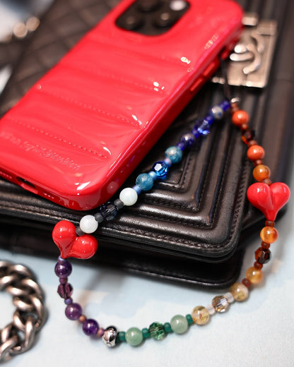 Chakra Shimmer Wristlet Phone Strap