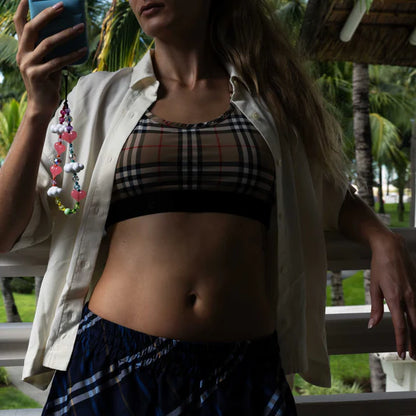 Rainbow Kawaii in the Sky Wristlet Phone Strap