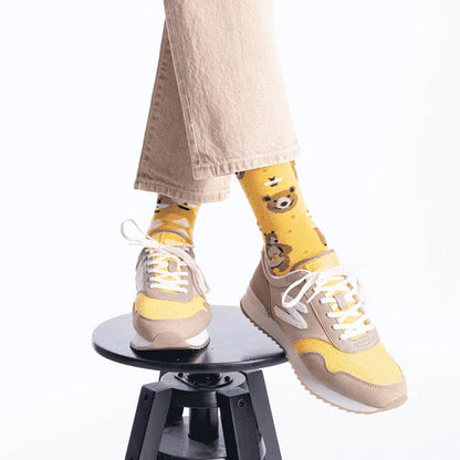 Honey Bear Socks