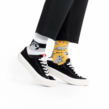 Raccoon Bandit Socks