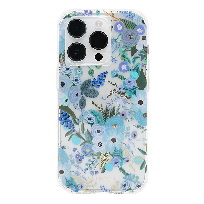 Rifle Paper Co. Garden Party Blue MagSafe iPhone Case