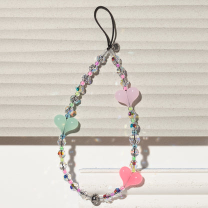 Lumi Love Club Drip Wristlet Phone Strap