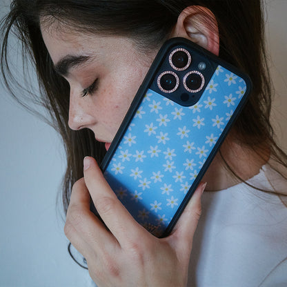 Blue Daisy iPhone Case