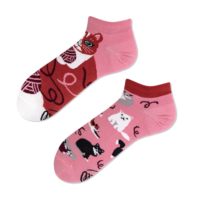 Playful Cat Socks