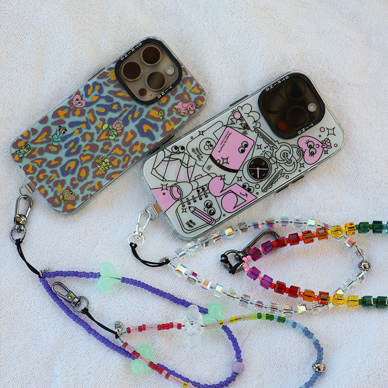 Rainbow Rancher Wristlet Phone Strap