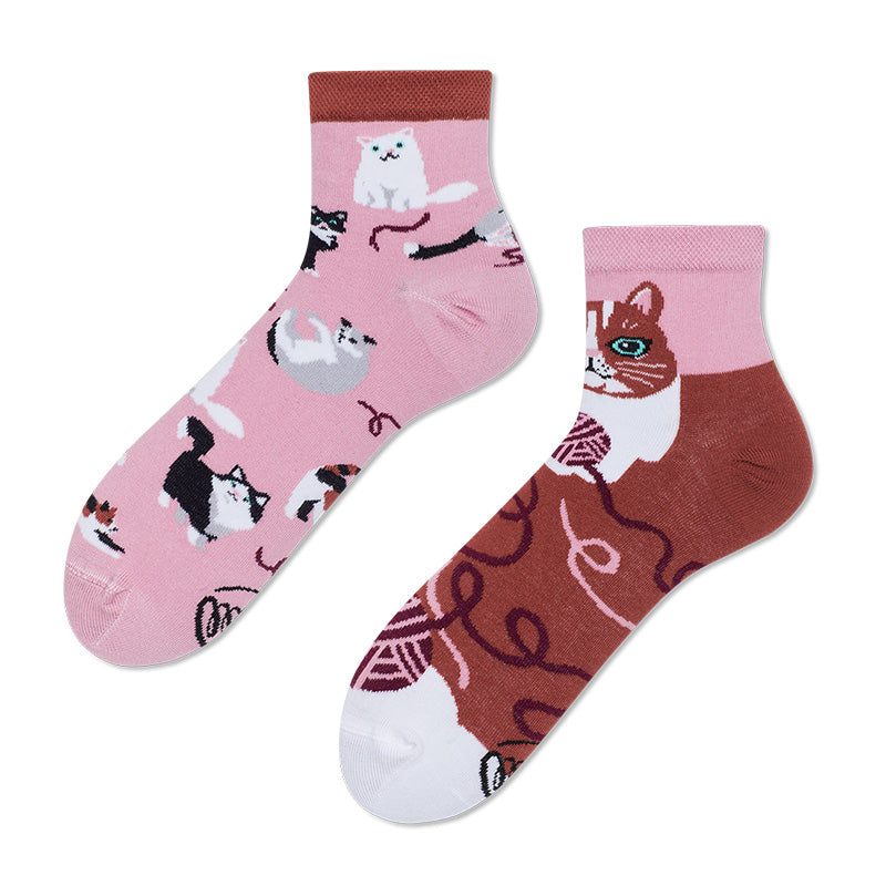 Playful Cat Socks