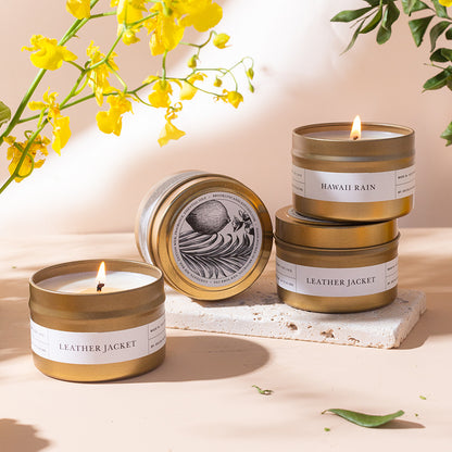 Gold Travel Candles