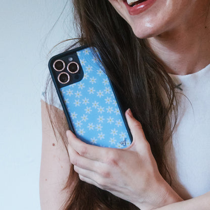 Blue Daisy iPhone Case