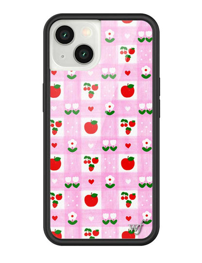 Wildflower iPhone case 13 An Apple A Day Fruit Flowers