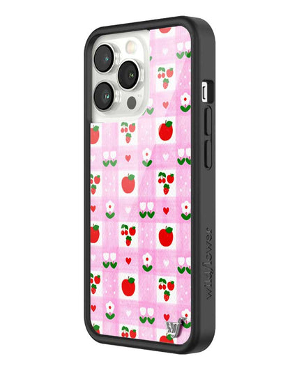 Wildflower iPhone case 13 Pro An Apple A Day Fruit Flowers