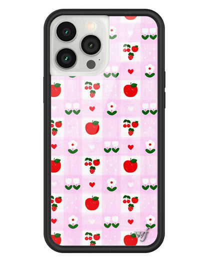 Wildflower iPhone case 13 Pro Max An Apple A Day Fruit Flowers