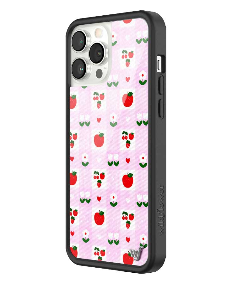 Wildflower iPhone case 13 Pro Max An Apple A Day Fruit Flowers