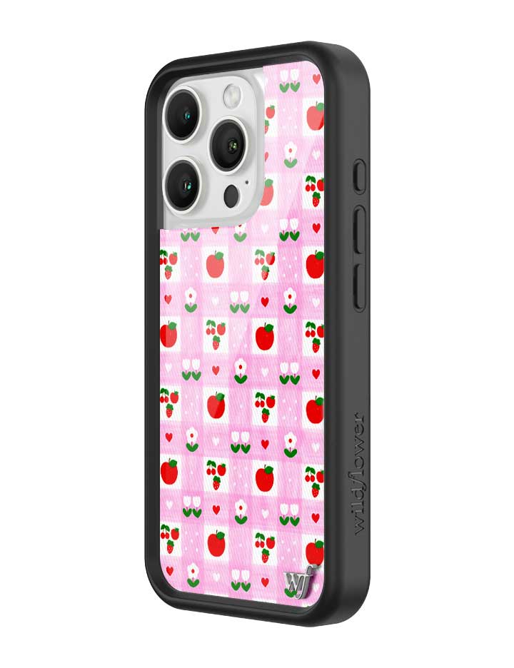 Wildflower iPhone case 16 Pro An Apple A Day Fruit Flowers