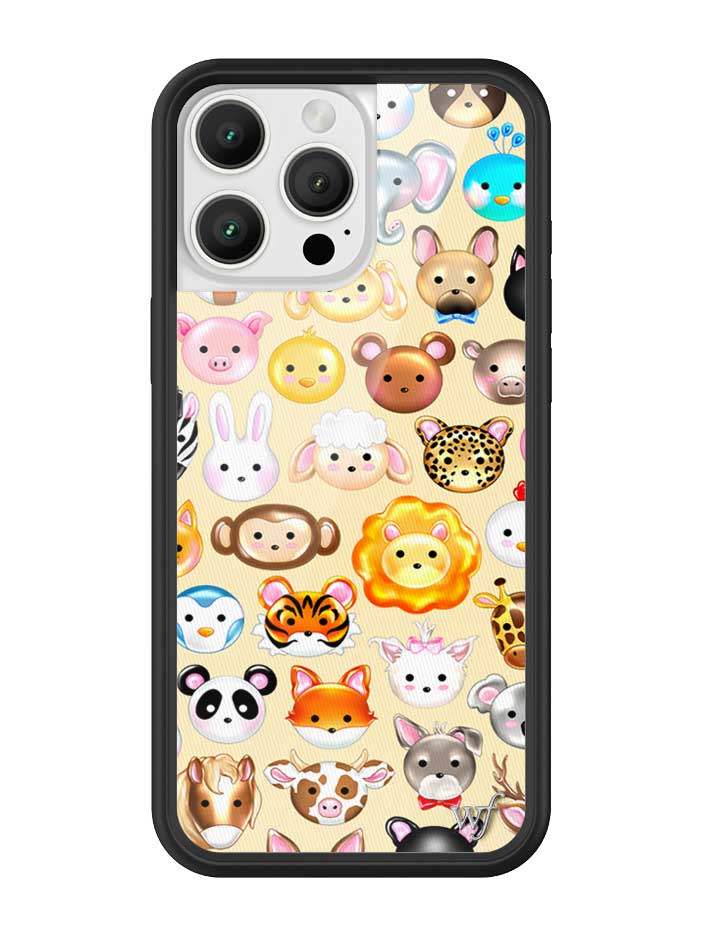 Wildflower iPhone case 16 Pro Max Animal Kingdom Lions Cute
