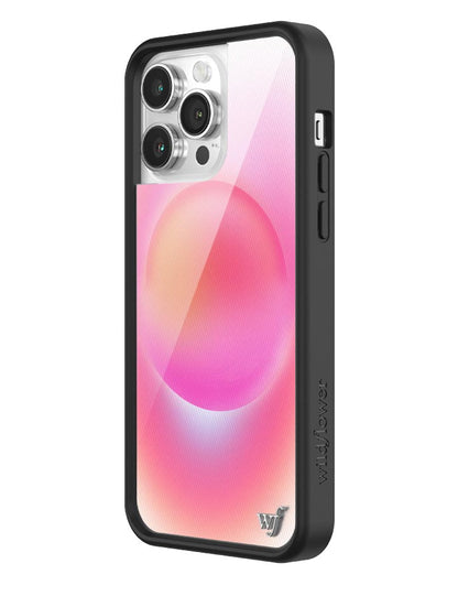 Wildflower Hot Pink Aura iPhone 14 Pro Max Case