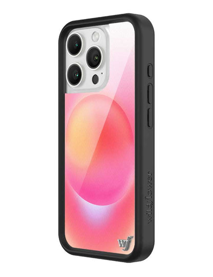 Wildflower Hot Pink Aura iPhone 16 Pro Case