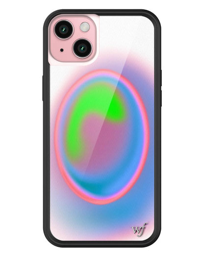 wildflower aura iphone 15 plus case